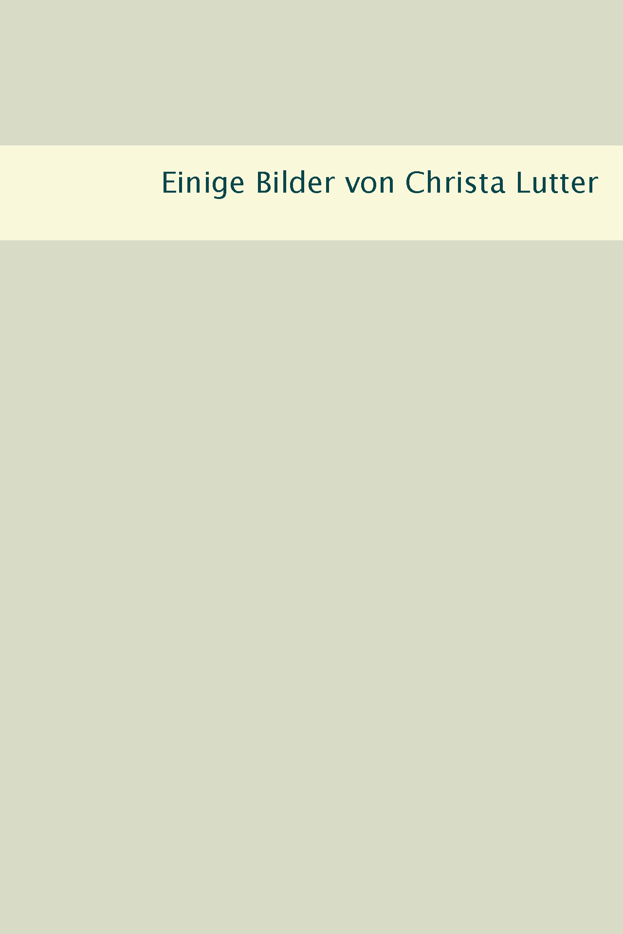 Christa Lutter